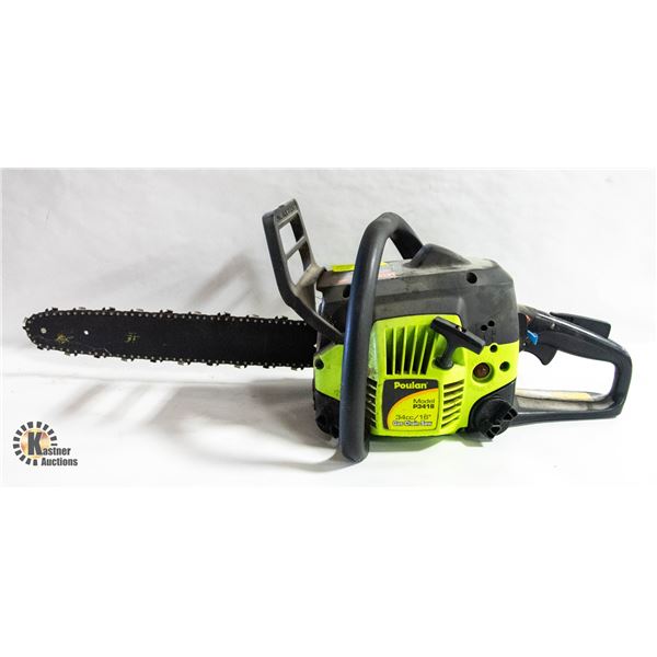 POULIN 34CC GAS CHAIN SAW