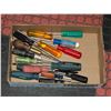 Image 1 : FLAT OF ASSORTED SCREW DRIVERS