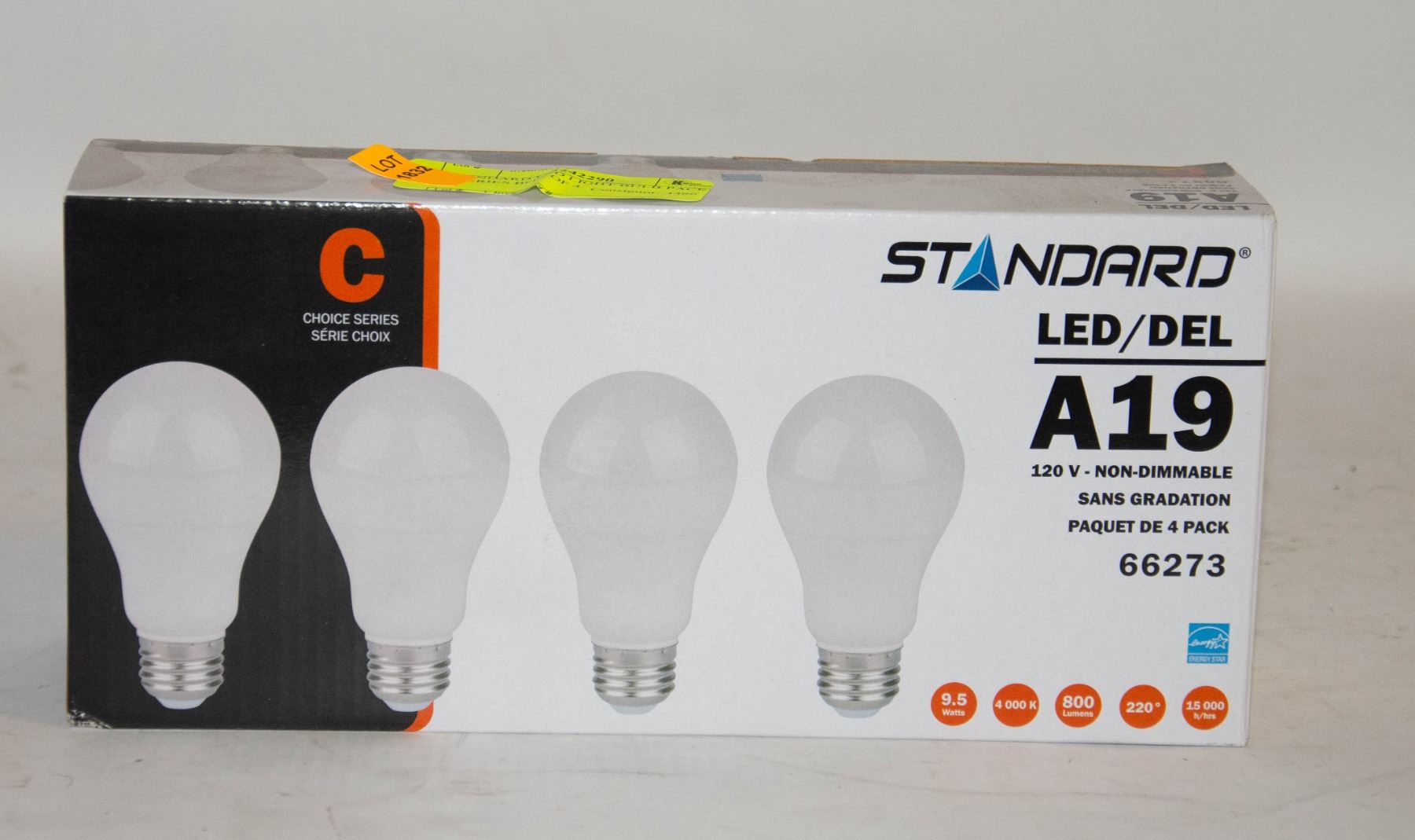 Click Bulb Pack STANDARD LED LIGHT BULB PACKS. C SERIES BOX OF 4.