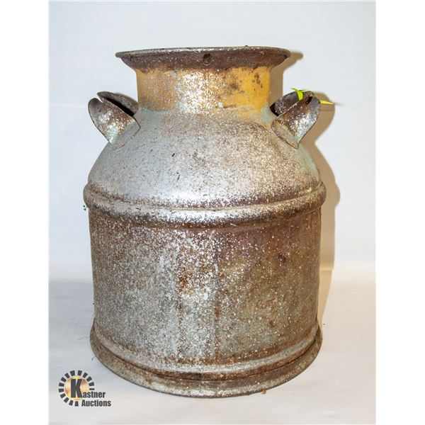 ANTIQUE DAIRY CREAM CAN