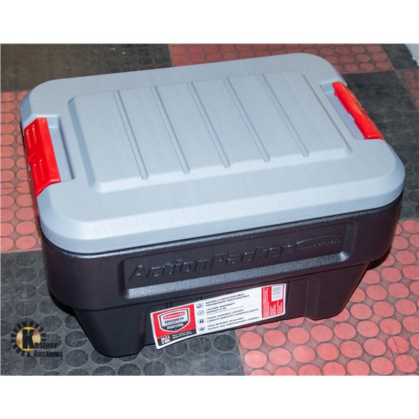 NEW RUBBERMAID ROUGHNECK ACTION PACKER
