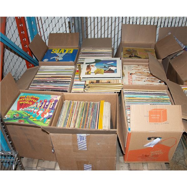 PALLET OF RECORDS ASSORTED GENRES