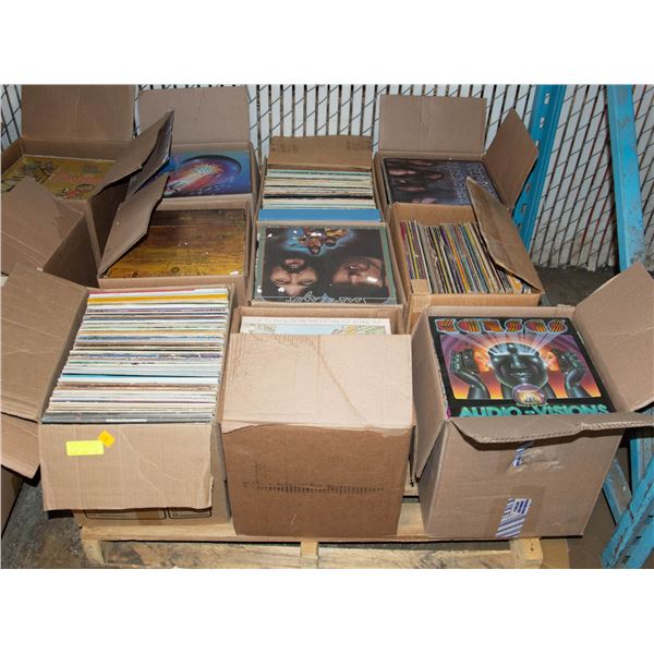 PALLET OF RECORDS ASSORTED GENRES