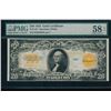 1922 $20 Gold Certificate PMG 58EPQ