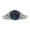 GIA Certified 2.80 Ct Midnight Blue Sapphire Ring