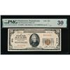 1929 $20 Doylestown PA National PMG 30