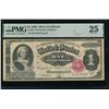 1886 $1 Martha Washington Silver Certificate PMG 25