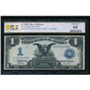 1899 $1 Black Eagle Silver Certificate PCGS 64