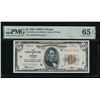 1929 $5 Chicago FRBN PMG 65EPQ