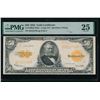 1922 $50 Gold Certificate PMG 25
