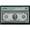 1914 $100 Chicago FRN PMG 58EPQ
