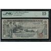 1896 $1 Educational Silver Certificate PMG 15