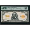 Image 1 : 1922 $50 Gold Certificate PMG 30