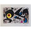 Homage to Joan Miro Facsimile Signed Limited Edition Giclee