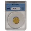 1854-O $2.5 Liberty Quarter Eagle Gold Coin ANACS EF40