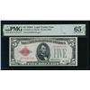 1928A $5 Legal Tender Note PMG 65EPQ