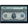 1914 $5 Philadelphia FRN PMG 63