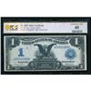 1899 $1 Black Eagle Silver Certificate PCGS 40