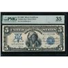 1899 $5 Chief Silver Certificate PMG 35