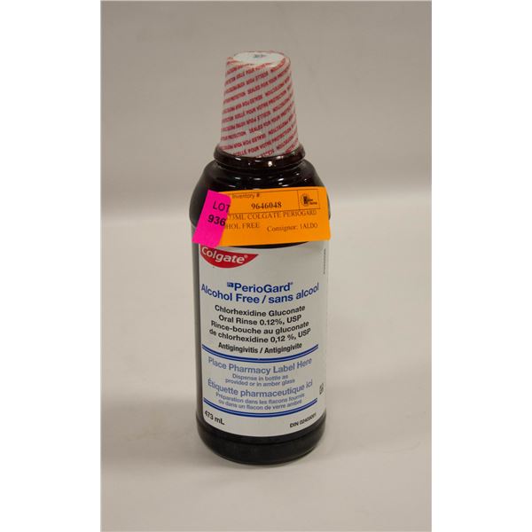 NEW 473ML COLGATE PERIOGARD ALCOHOL FREE