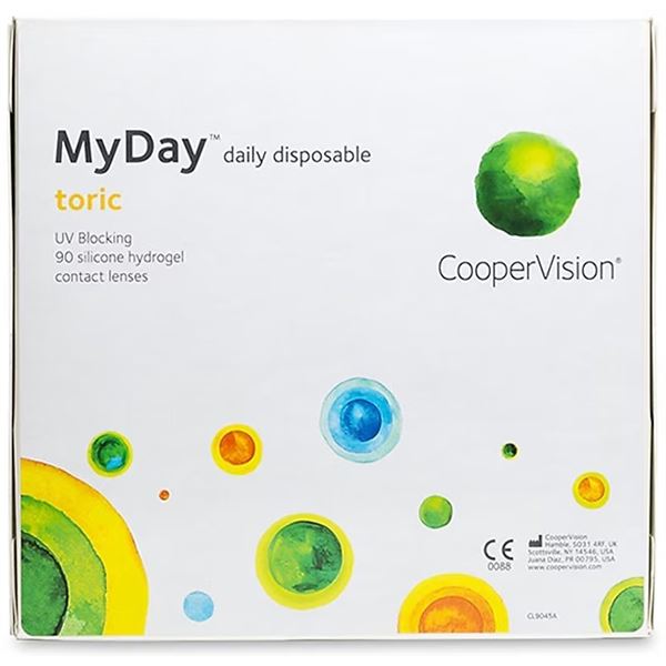 BRAND NEW MY DAY DAILY DISPOSABLE  TORIC SILICONE