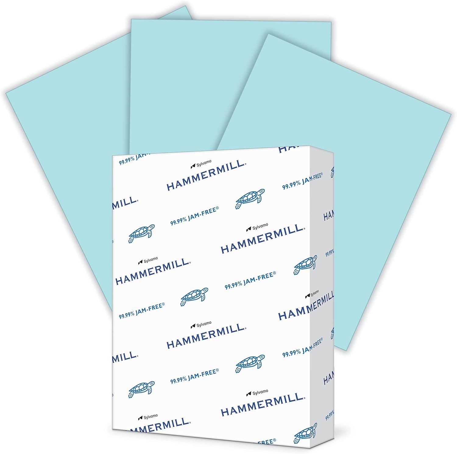 NEW HAMMERMILL PAPER COLORS - BLUE 500 SHEETS