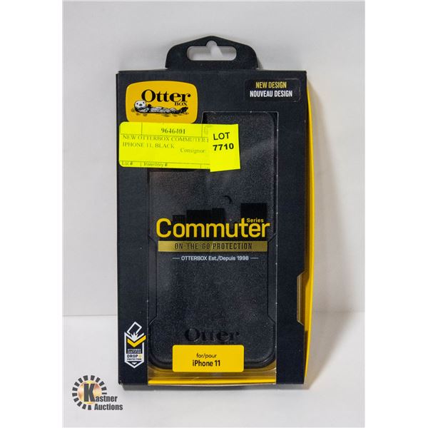 NEW OTTERBOX COMMUTER FOR IPHONE 11, BLACK