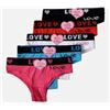 Image 1 : NEW PK OF 5 WOMENS VK'S LOVE COTTON UNDERWEAR SZ M