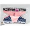 Image 1 : NEW PK OF 5 WOMENS VK'S LOVE COTTON UNDERWEAR SZ L