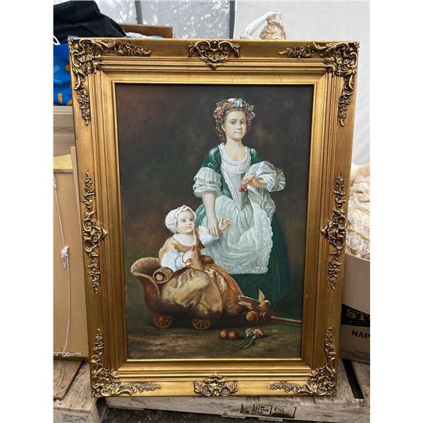 S. Hills Original Oil On Canvass 24W x 36H