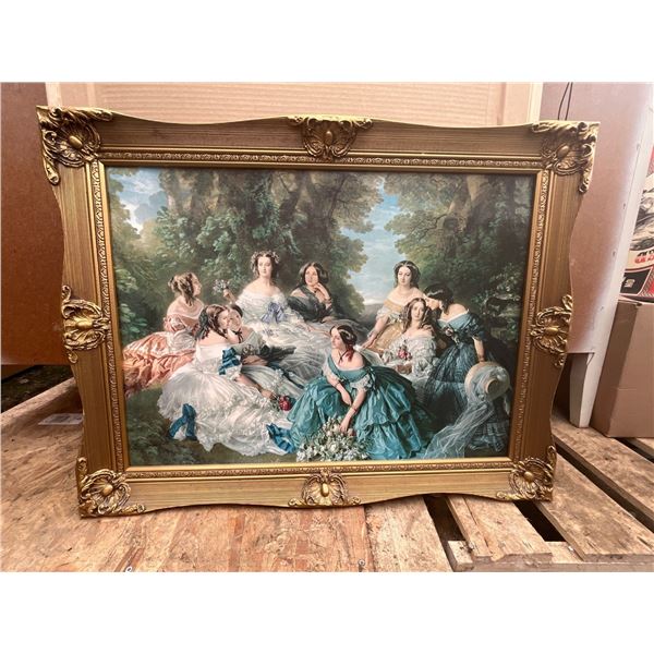Victorian Style Print 27Wx20H