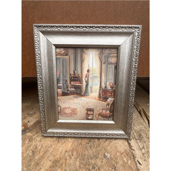 Print In Silver Frame 8Wx10H