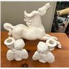 Image 2 : Ceramic Horse and Angel Candle Holders