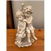 Image 1 : Vintage Victorian Boy and Girl Sculpture (previously a lamp)
