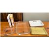 Image 1 : Pyrex Dishes, Serving Trays, herbal Medicine Books