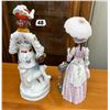 Image 2 : Porcelain Figurine Young Gentleman, Ceramic Lady