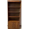Image 1 : Book Display/Organizing Console w/ Bottom Storage Cupboard 30x26x72