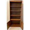 Image 2 : Book Display/Organizing Console w/ Bottom Storage Cupboard 30x26x72