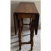 Image 3 : Antique Gateleg Dining Table 45x35x30 Space Efficient Design