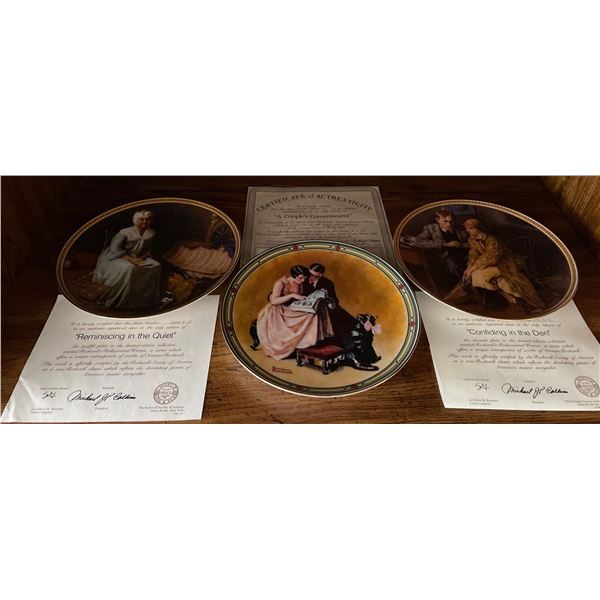 Decorative Collectable Plates "A Couples Commitment & More