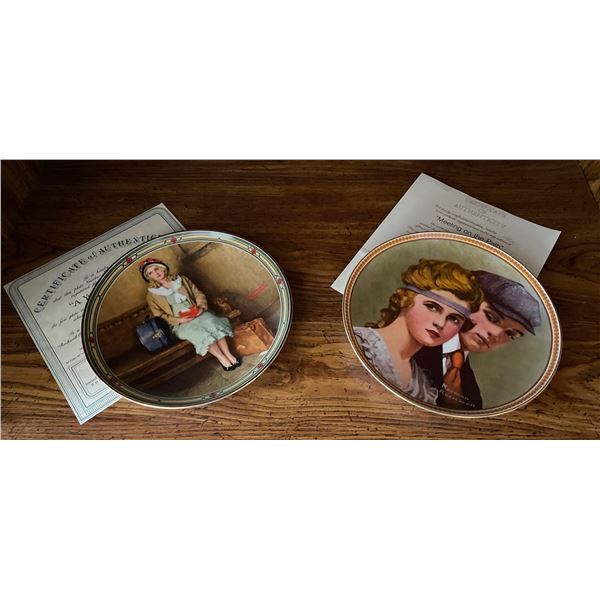 Collectable Rockwell Plates
