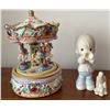 Image 1 : Precious Moments " He is My SongCollectable Music Box Carasel