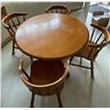 Image 1 : Maple Dining Table w/ 4 Chairs