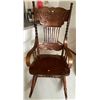 Image 1 : Antique Hand carved Rocking Chair