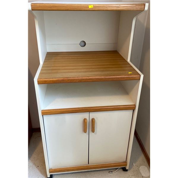 Microwave Stand on Casters 24x17x50