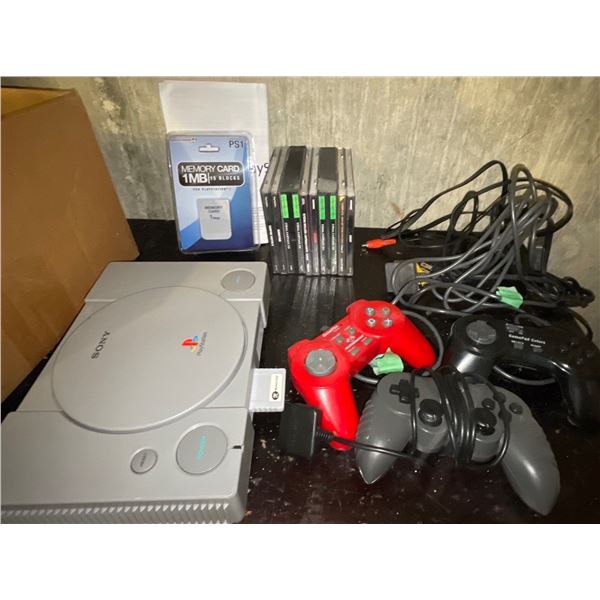 PlayStation ONE w/ assorted games & Accessories