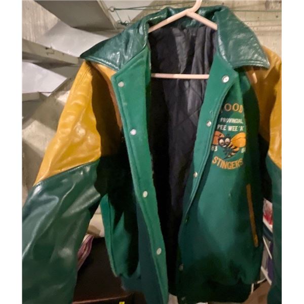 Sherwood Park Stingers Bomber Jacket Ladies size M