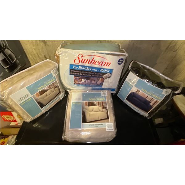 Cold Weather Essentials Electric Blanket Couch Covers & More