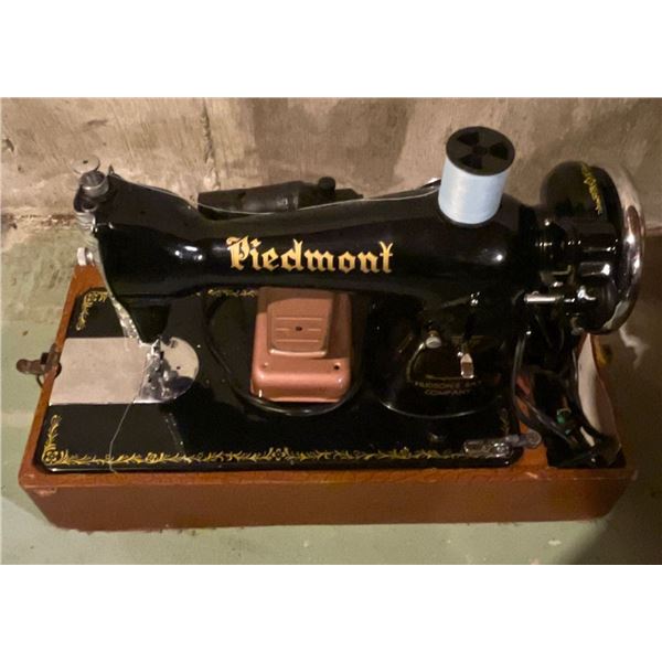 Vintage Piedmont Portable Sewing Machine