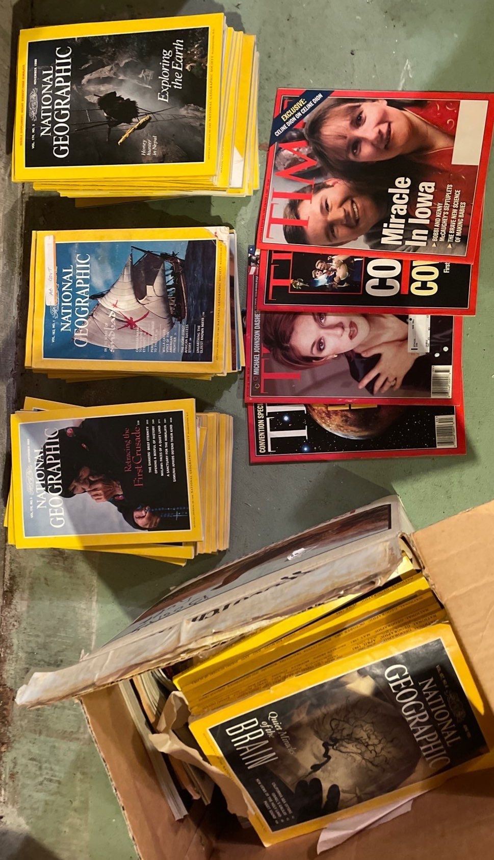 National Geographic & Time Magazine Collection - Beck Auctions Inc.